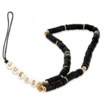 Guess pendant GUSTPEARK Phone Strap black Heishi Beads