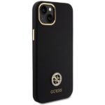 Guess GUHCP15M4DGPK iPhone 15 Plus / 14 Plus 6.7" black hardcase Silicone Logo Strass 4G - imagine 4