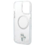 Karl Lagerfeld KLHMP13XHNKCIT iPhone 13Pro Max 6,7" hardcase transparent Iconic Karl&Choupette Magsa - imagine 7