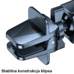 USAMS Magnetic Inductive Car Wireless Charger 15W for Vent grey CD170DZ01 (US-C) - imagine 6