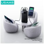 USAMS PB80 Power Bank PD20W 20000mAh white - imagine 7