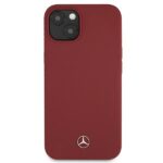 Mercedes MEHCP13SSILRE iPhone 13 mini 5,4" red hardcase Silicone Line - imagine 3