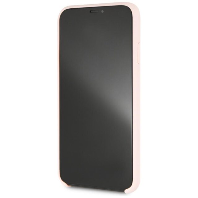 Karl Lagerfeld KLHCI65SLLPG iPhone Xs Max hardcase light pink Silicone - imagine 6