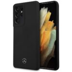 Mercedes MEHCS21LSILBK S21 Ultra G998 black hardcase Silicone Line