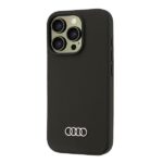 Audi Silicone Case iPhone 16 Pro 6.3" black hardcase AU-LSRIP16P-Q3/D1-BK - imagine 3