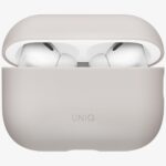 Case UNIQ Lino for AirPods Pro 3 gen      Silicone beige - imagine 3