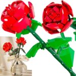 Red Rose Extralink, Flower Building Blocks Set - imagine 2