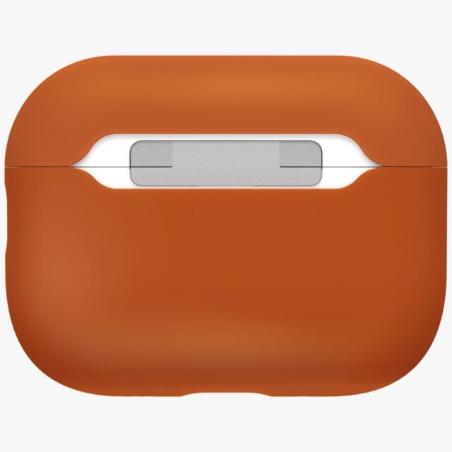 Case UNIQ Lino for AirPods Pro 3 gen      Silicone orange - imagine 4