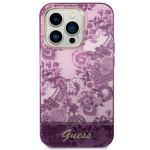 Guess GUHCP14LHGPLHF iPhone 14 Pro 6,1" fuschia hardcase Porcelain Collection - imagine 3