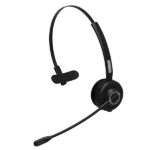 Xqisit Mono WirelessHeadset w/ Mic Lite Black 43586