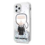 Karl Lagerfeld KLHCN58LGIRKL iPhone 11 Pro hardcase Glitter Iridescent Ikonik - imagine 2