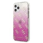 Guess GUHCP12LPCU4GGPI iPhone 12 Pro Max 6,7" pink hardcase 4G Gradient