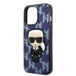 Karl Lagerfeld KLHCP13XPMNIKBL iPhone 13 Pro Max 6,7" hardcase blue Monogram Ikonik Patch - imagine 6