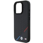 BMW BMHMP16X23PUDTK iPhone 16 Pro Max 6.9" black hardcase M Carbon Tricolor Line MagSafe - imagine 6
