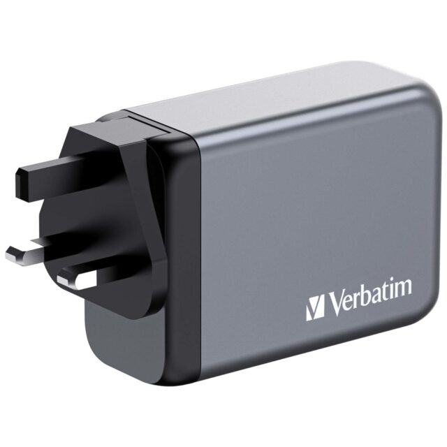 Verbatim GNC-240 GaN Charger 4 Port 240W USB A/C (EU/UK/US) - imagine 4