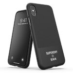 SuperDry Moulded Canvas iPhone X/Xs Caseczarny/black 41544