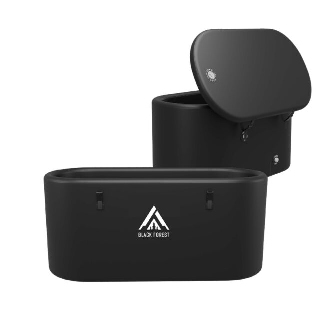 Extralink Ice Bath | Ice Bath | 160x85x65cm, black - imagine 4