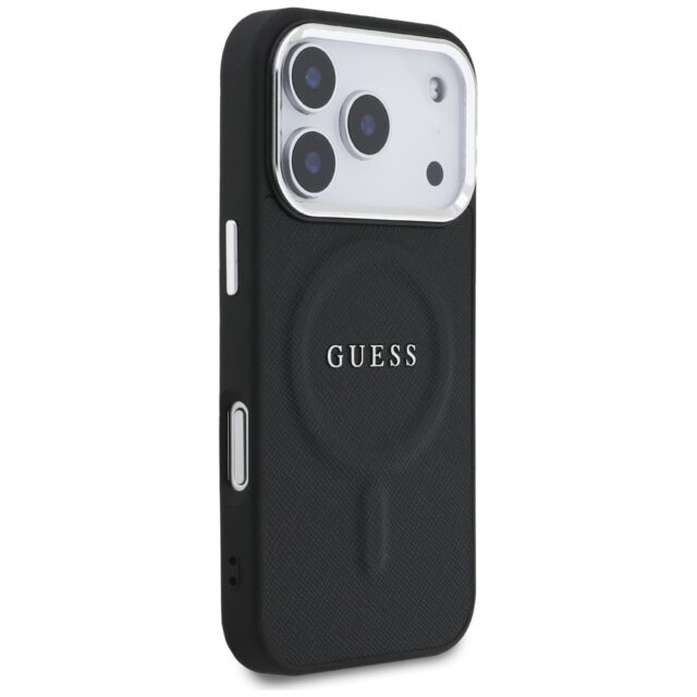 Guess Classic Logo MagSafe Case for iPhone 17 Pro Black - imagine 4