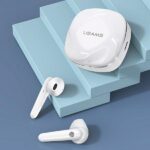 USAMS Bluetooth 5.0 TWS SD Series Wireless Earphones white BHUSD01 - imagine 2