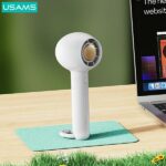 USAMS handheld fan Mini 1200mAh Candy Series white ZB251FS01 (US-ZB251) - imagine 5