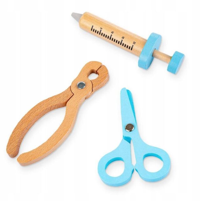 Little Doctor Set Extralink Toys, 43-Piece Medical Kit - imagine 4