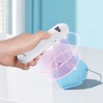 USAMS Mini UV-C Disinfecting Lamp Handheld Sterilizer white ZB159XDD01 (US-ZB159) - imagine 7