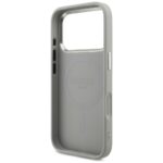 Case Guess Glitter Triangle Logo MagSafe for iPhone 17 Pro silver - imagine 7