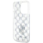 Karl Lagerfeld KLHCP15XHNCMKLT iPhone 15 Pro Max 6.7" transparent hardcase Monogram Choupette - imagine 7