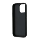 DKNY DKHCP15XPBSWSK iPhone 15 Pro Max 6.7 inch black hardcase with Wrist Strap and Stock Logo - imagine 6