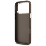 Case Guess 4G Big 4G Classic Logo for  iPhone 17 Pro Max brown silver - imagine 7
