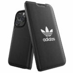 Adidas OR Booklet Case BASIC iPhone 14Pro 6.1" black white 50182