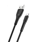 USAMS U35 microUSB Cable 2A Fast Charge 1m black SJ365USB01 (US-SJ365)