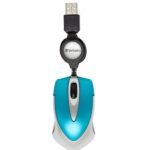 Verbatim Go Mini Optical Mouse USB-A 1000 dpi blue 49022 - imagine 2