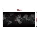 Extralink Large Dark World Map Gaming Desk Mouse and Keyboard Pad 30x80-1073 - imagine 5