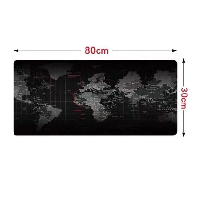 Extralink Large Dark World Map Gaming Desk Mouse and Keyboard Pad 30x80-1073 - imagine 5