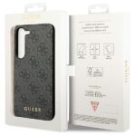 Guess GUHCS24MG4GFGR S24+ S926 black hardcase 4G Metal Gold Logo - imagine 8