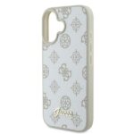 Guess GUHMP16SPGPYSH iPhone 16 6.1" white hardcase Peony Script Logo MagSafe - imagine 6
