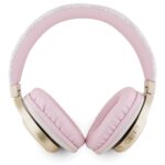 Guess Bluetooth on-ear headphones GUBH604GEMP pink 4G Script - imagine 3