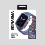 Skinarma Band+Case Saido 2in1 Apple Watch 45/44mm dark blue - imagine 4