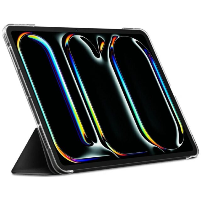Etui Spigen Liquid Air Folio do iPad Pro  13" 2024/2025 czarny - imagine 10