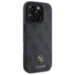Guess GUHMP16LP4SM4MK iPhone 16 Pro 6.3" black hardcase 4G Small Classic MagSafe - imagine 4