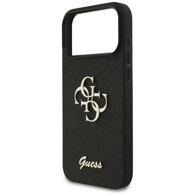 Guess Fixed Glitter Big 4G case for iPhone 17 Pro Max black - imagine 6