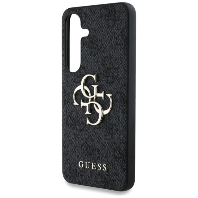 Case Guess Big 4G Logo Classic Logo to Samsung Galaxy S25 Plus black - imagine 6