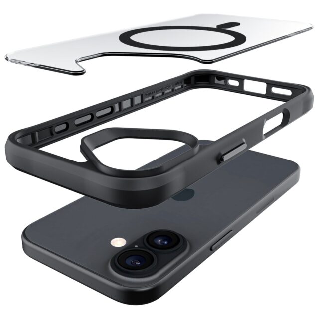 Case 3MK Satin Amor MagCase for Apple iPhone 17 transparent - imagine 3