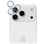 3MK HARDY Lens Protection Pro for Apple iPhone 17 Pro / 17 Pro Max Silver - imagine 6