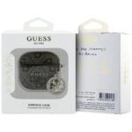 Case Guess 4G Strass Charm for AirPods 4 brown - imagine 3