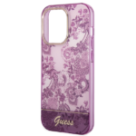 Guess GUHCP14LHGPLHF iPhone 14 Pro 6,1" fuschia hardcase Porcelain Collection - imagine 6