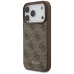 Guess 4G Classic Case for iPhone 17 Pro Brown - imagine 2