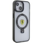 Ferrari FEHMP15MUSCAK iPhone 15 Plus /14 Plus 6.7" black hardcase Ring Stand 2023 Collection - imagine 4