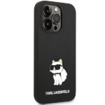 Karl Lagerfeld KLHMP14XSNCHBCK iPhone 14 Pro Max 6,7" hardcase black Silicone Choupette MagSaf - imagine 4
